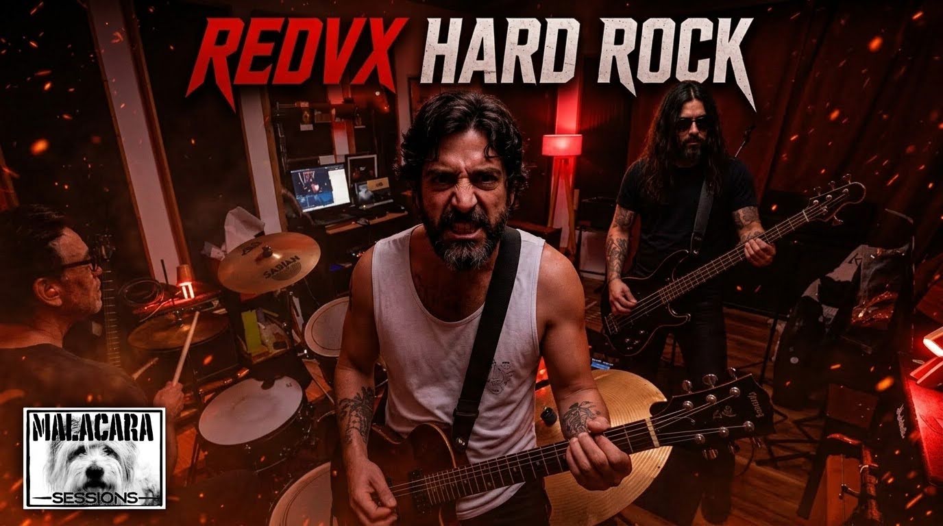 REDVX en vivo en Estudio El Malacara
